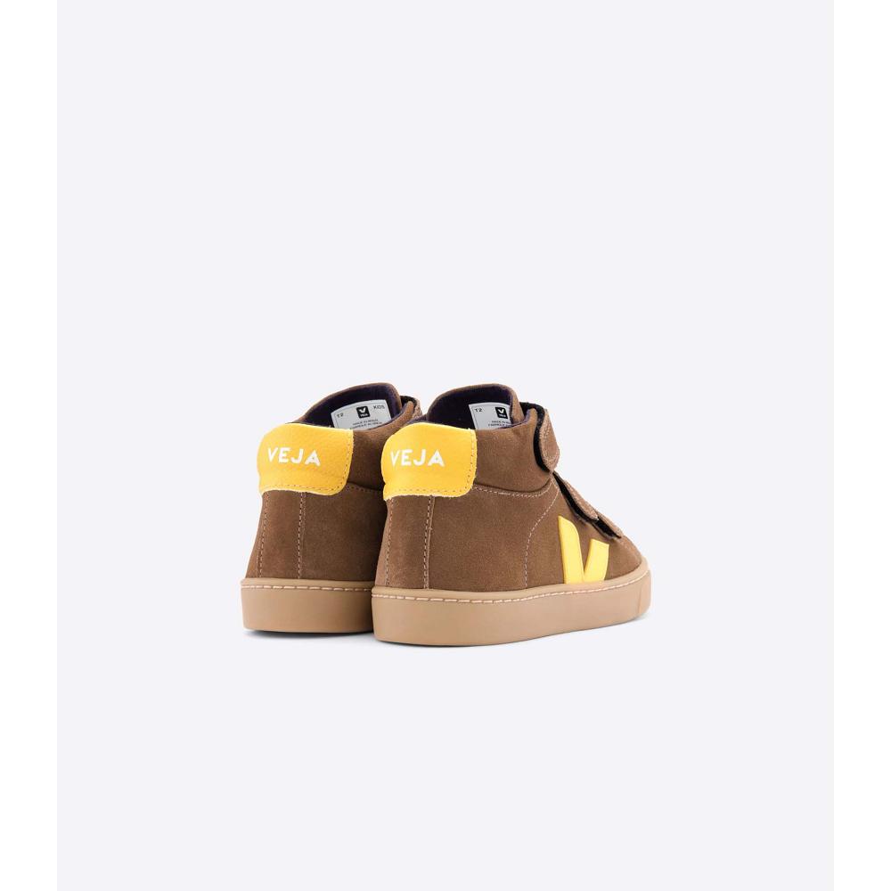 Coffee Kids' Veja ESPLAR MID SUEDE High Tops | AU 696LIS